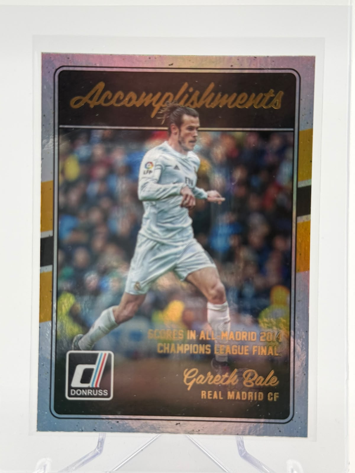 2016-17 Panini Donruss Gareth Bale Accomplishments Silver