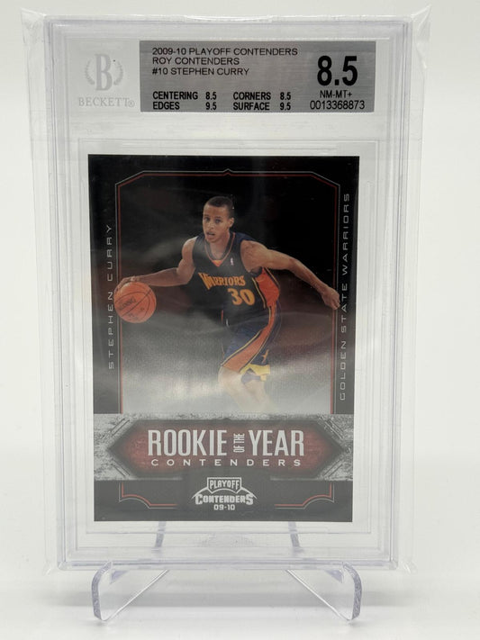 2009-10 Panini Contenders Stephen Curry RC BGS 8,5