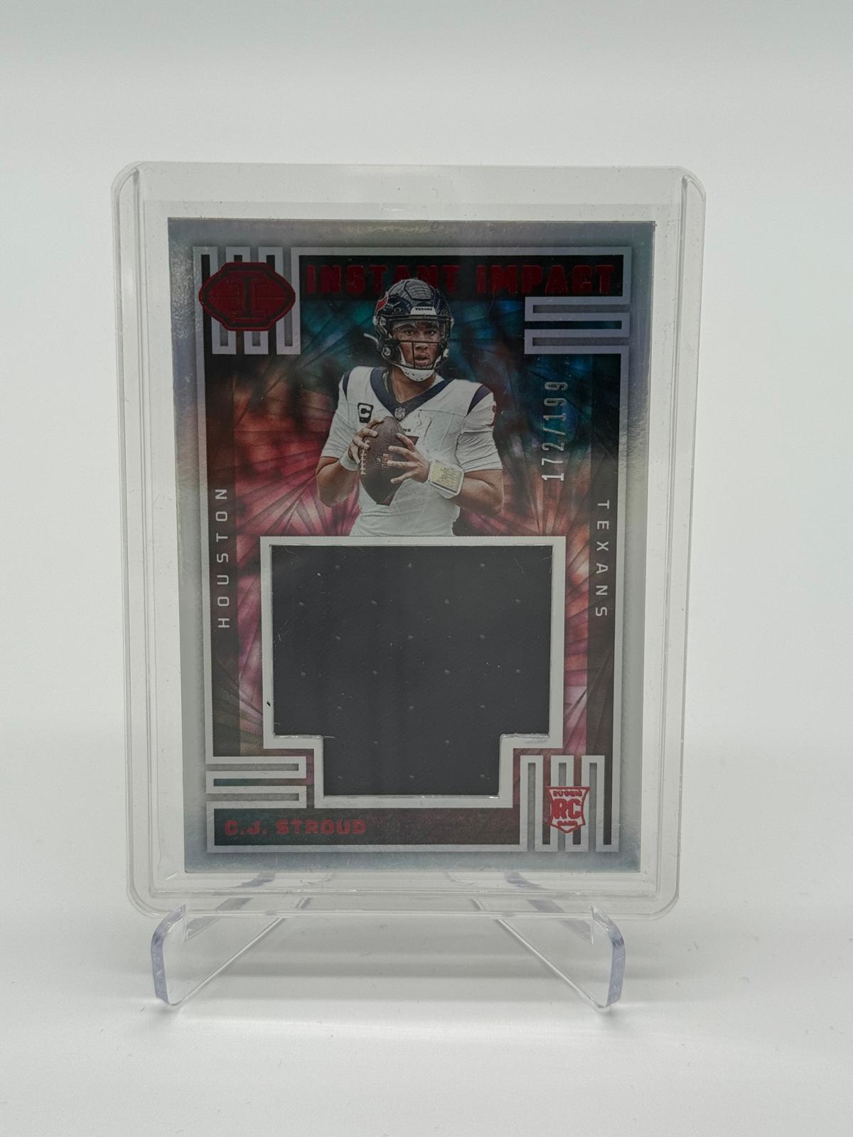 2023 Panini Illusions Football C. J. Stroud RC Patch /199