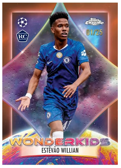 2025-26 Topps Chrome UCC Jumbo Box (SEALED)