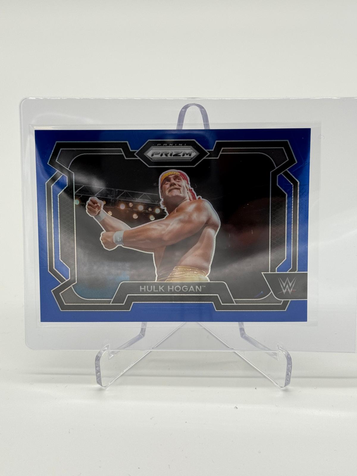 2024 Panini Prizm WWE Hulk Hogan Blue 029/199