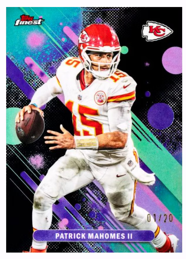 2025 Topps Finest Football Hobby Box (LIVEBREAK)