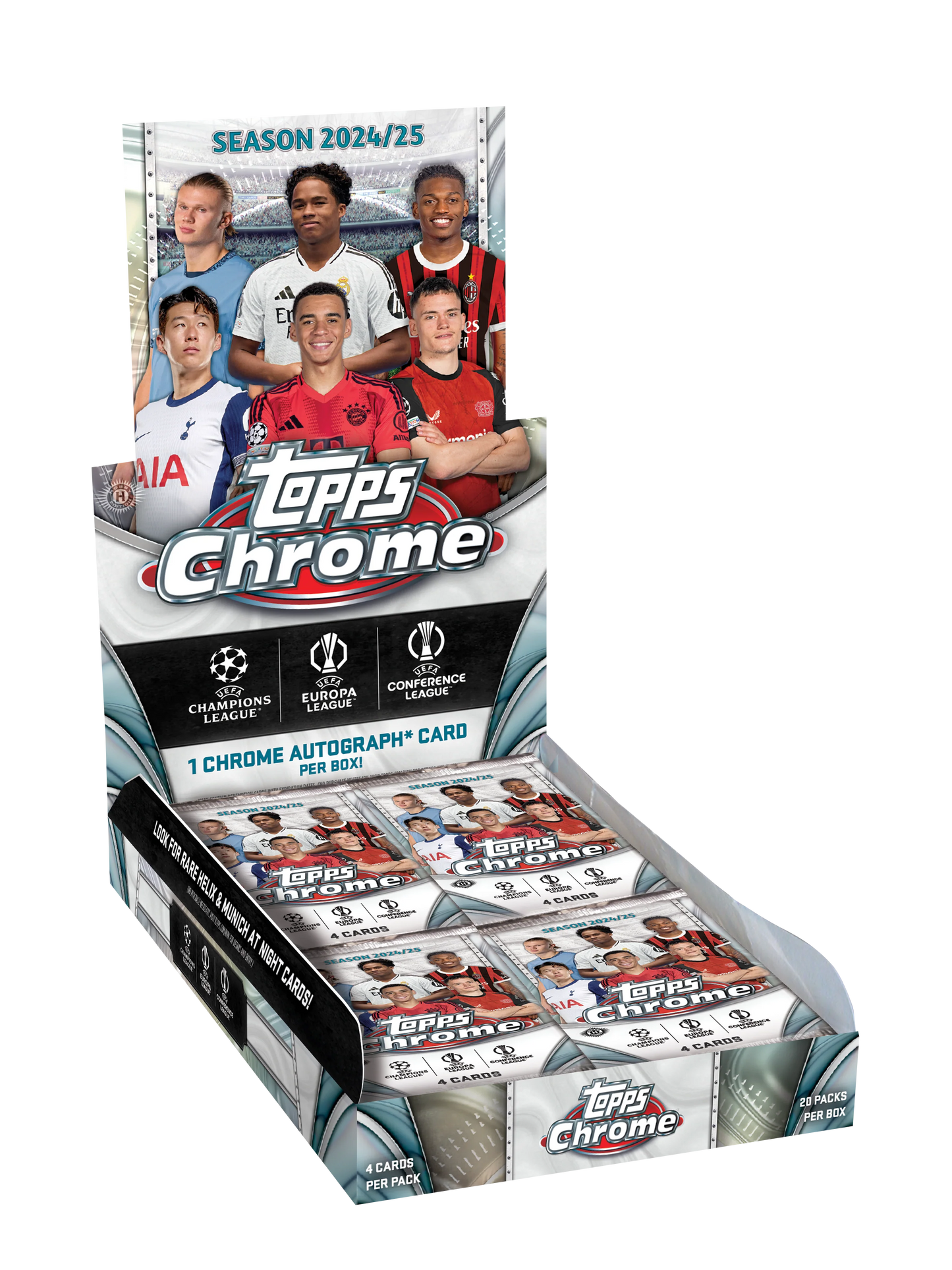 2024-25 Topps UCC Chrome Hobby Box (SEALED)