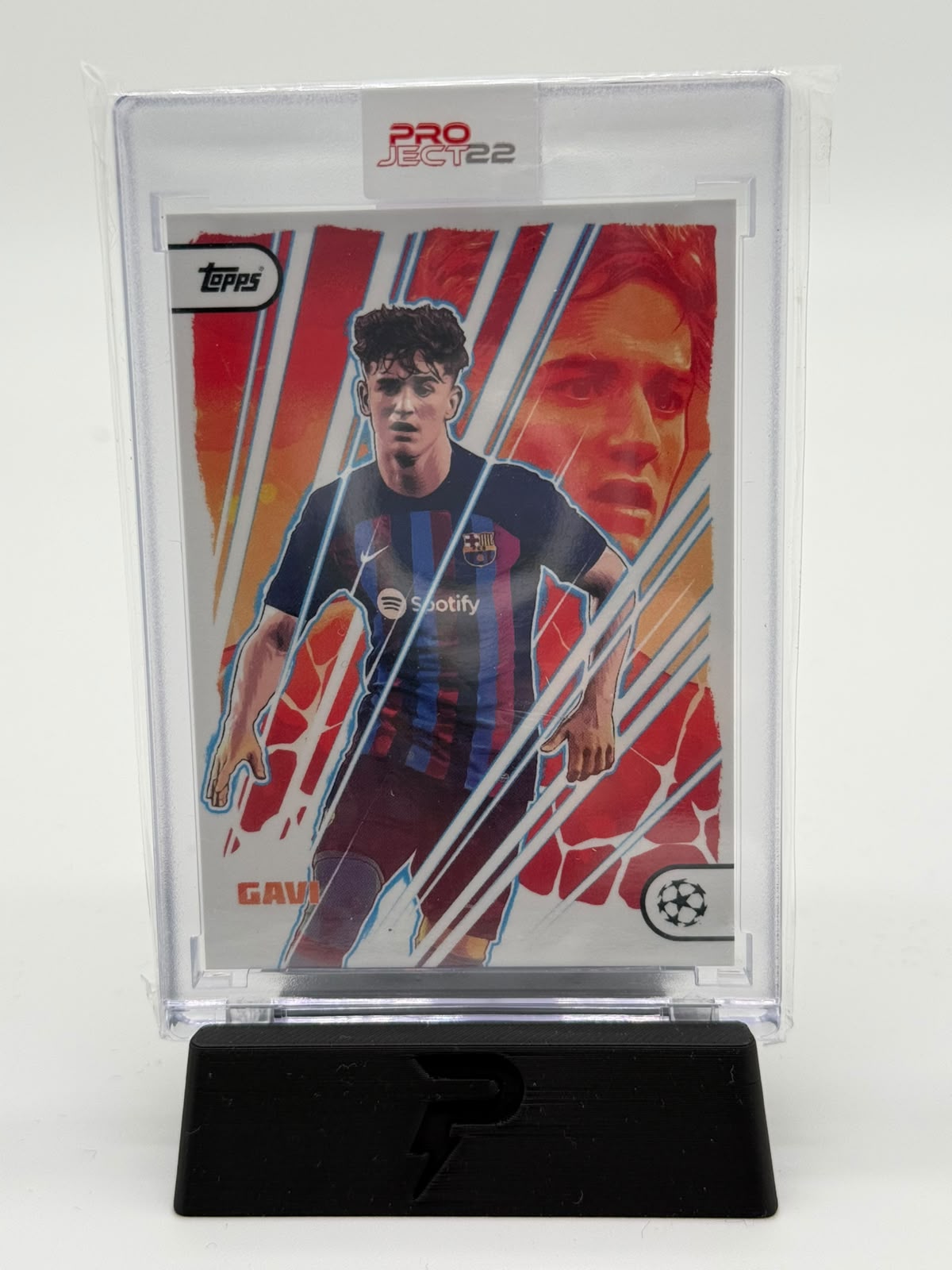 2022 Topps Project 22 Gavi by John Guydo