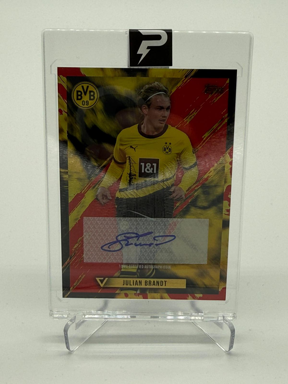 2024 Topps Borussia Dortmund Vernissage Julian Brandt Auto 2/5