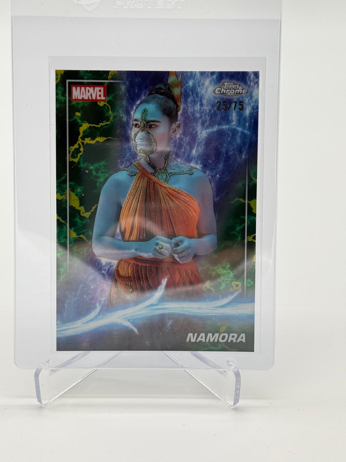 2025 Topps Marvel Studios Chrome Namora /75