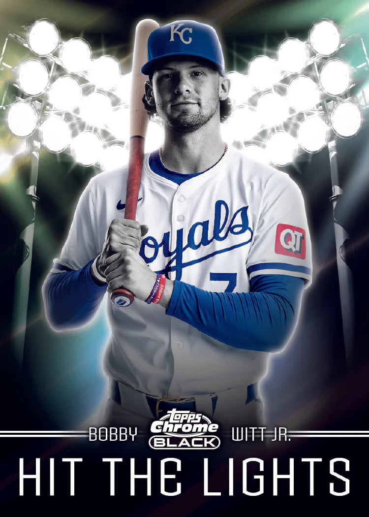 2025 Topps Chrome Black Baseball Hobby Box (SEALED)