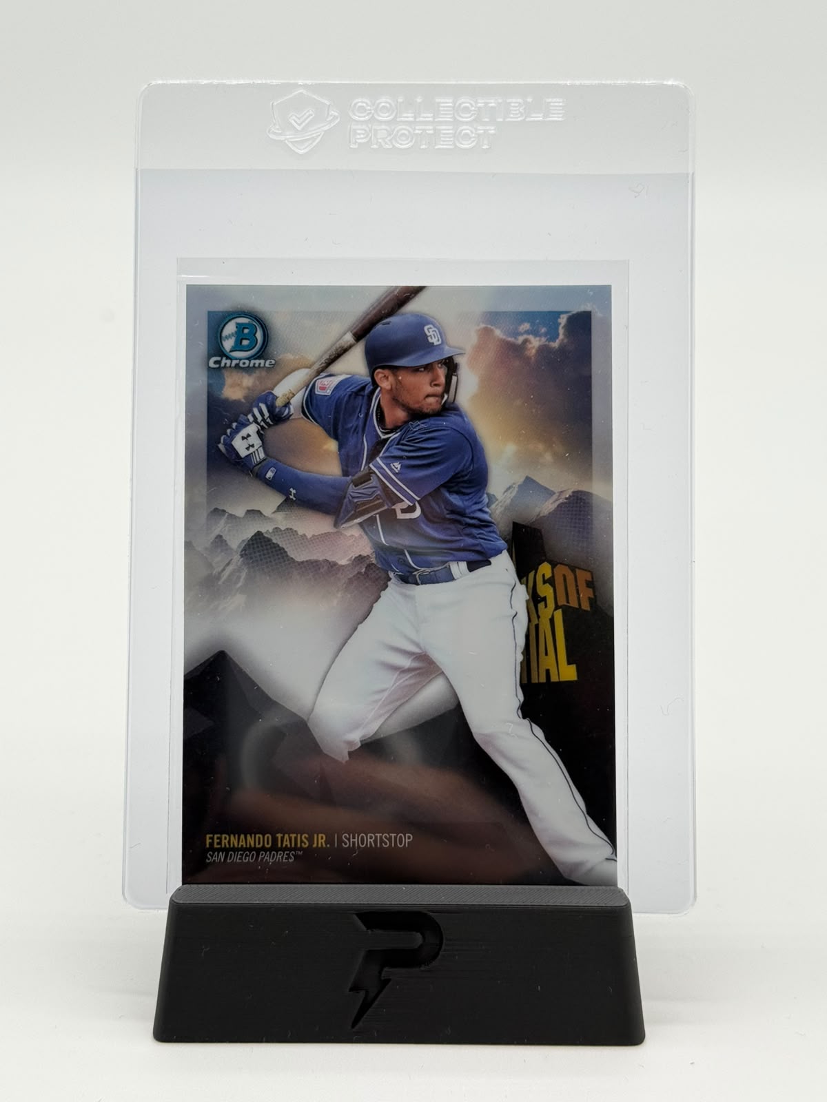 2018 Topps Chrome Bowman Baseball Fernando Tatis JR Peaks