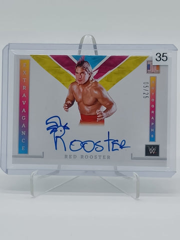 2023 WWE Impeccable - Red Rooster Auto /25