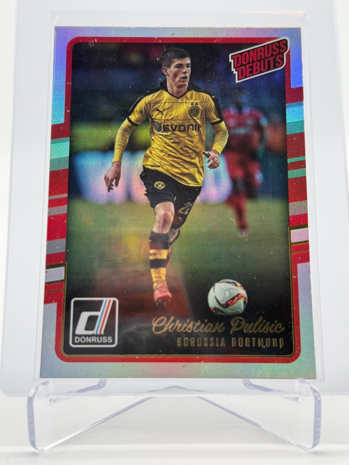 2016-17 Panini Donruss Christian Pulisic Silver Donruss Debuts