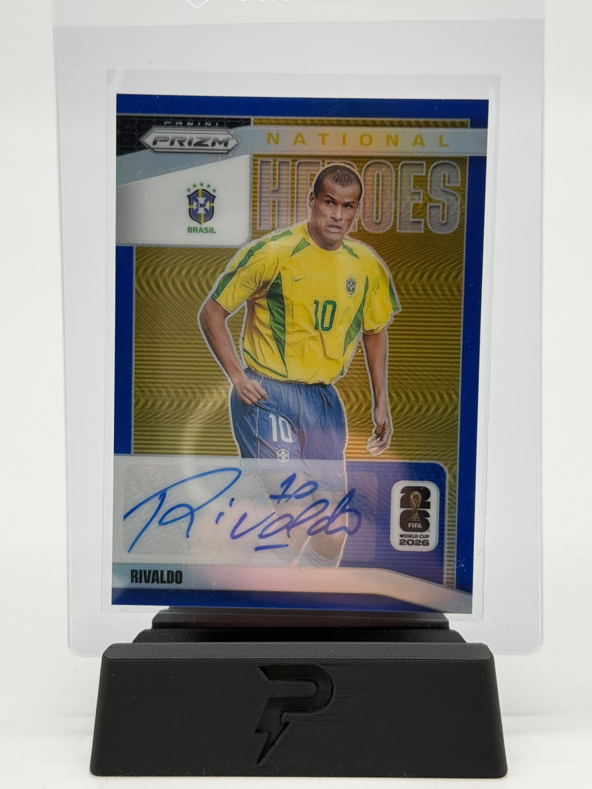 2026 Panini Prizm World Cup Rivaldo Auto 09/25
