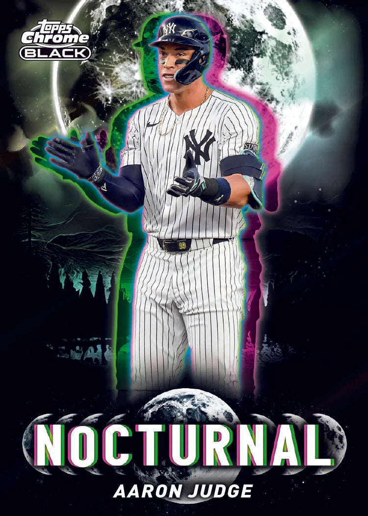 2025 Topps Chrome Black Baseball Hobby Box (SEALED)