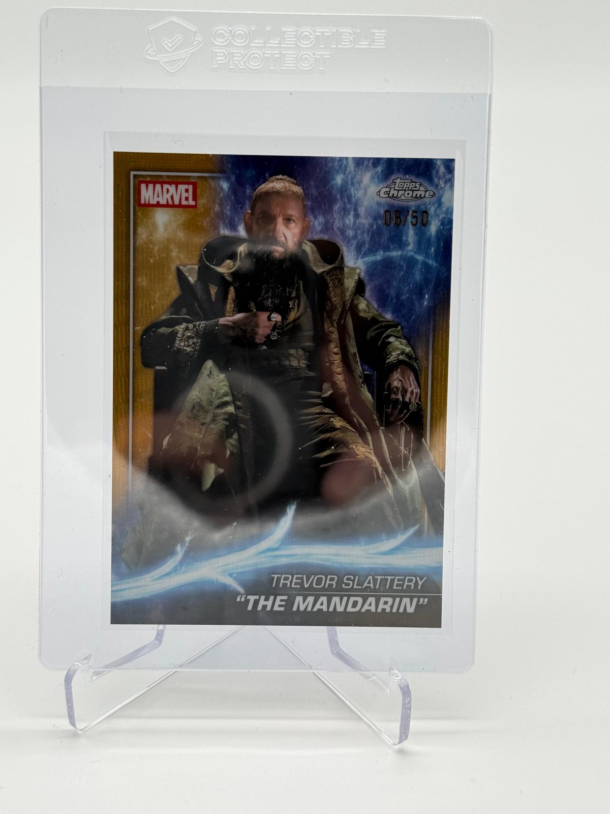 2025 Topps Marvel Studios Chrome The Mandarin /50