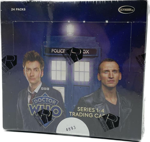 Rittenhouse 2023 DOCTOR WHO Series 1-4 Tradingcards