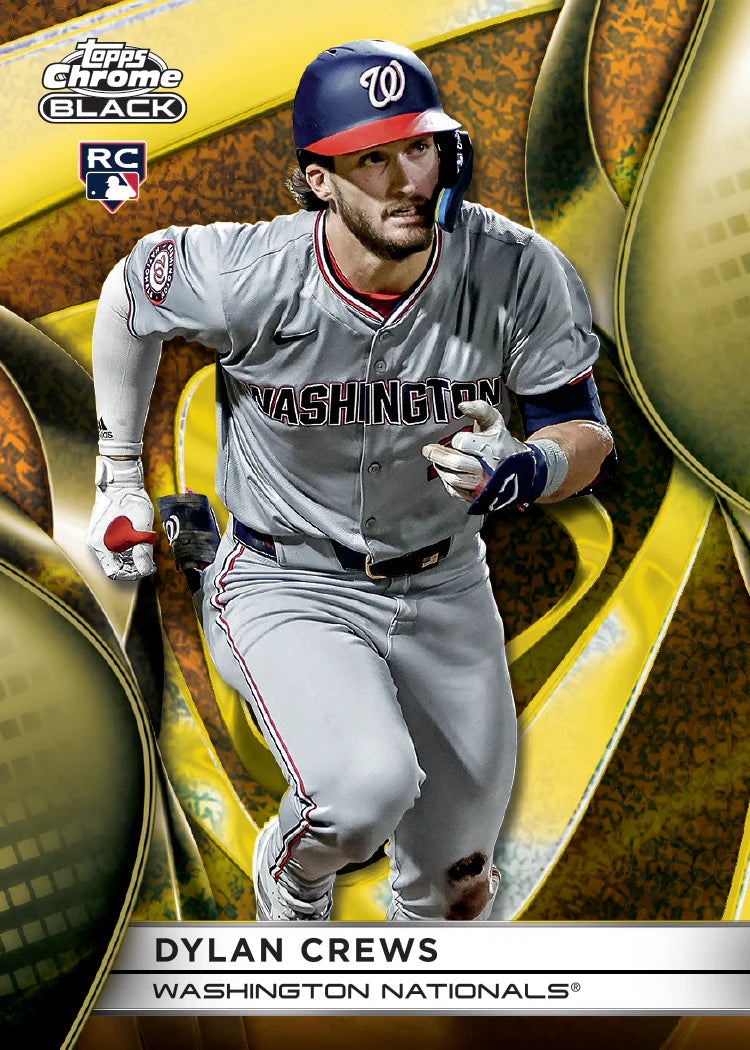 2025 Topps Chrome Black Baseball Hobby Box (SEALED)