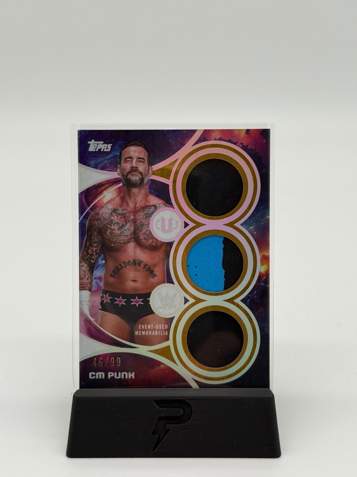 2026 Topps WWE Universe CM Punk Relic 46/99