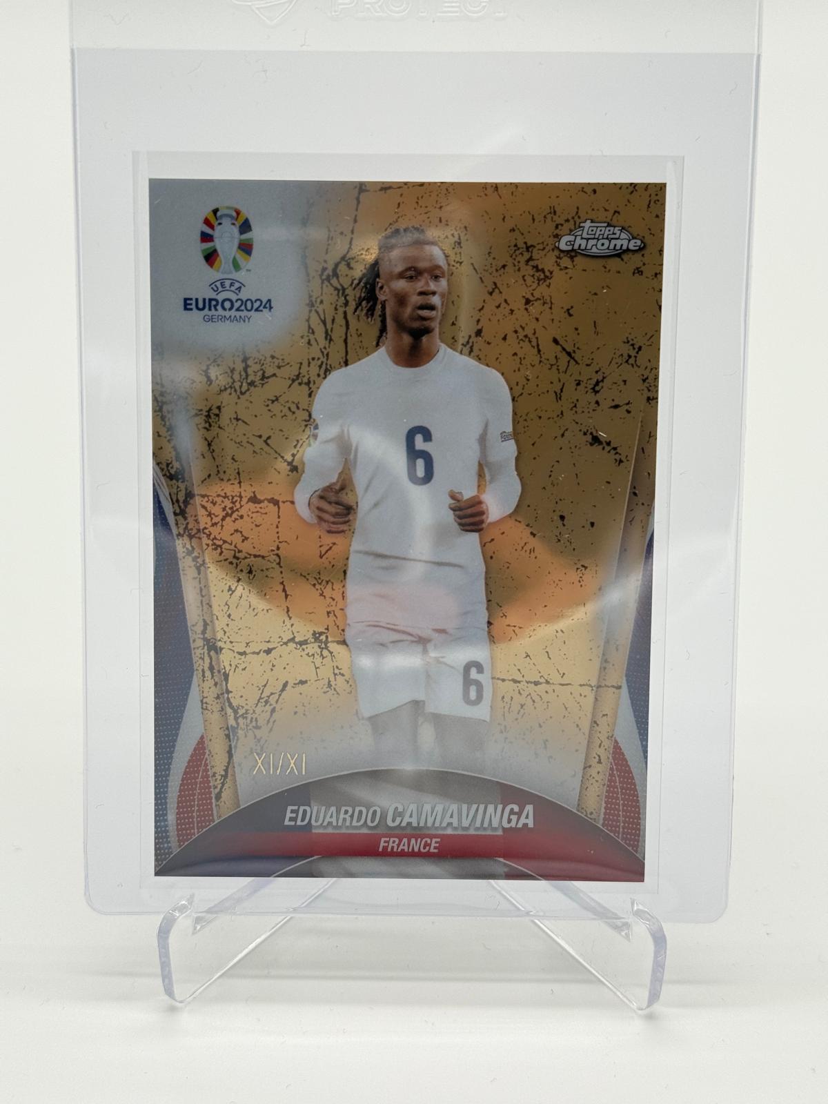 2024-25 Topps Chrome Euro Eduardo Camavinga /XI SSP