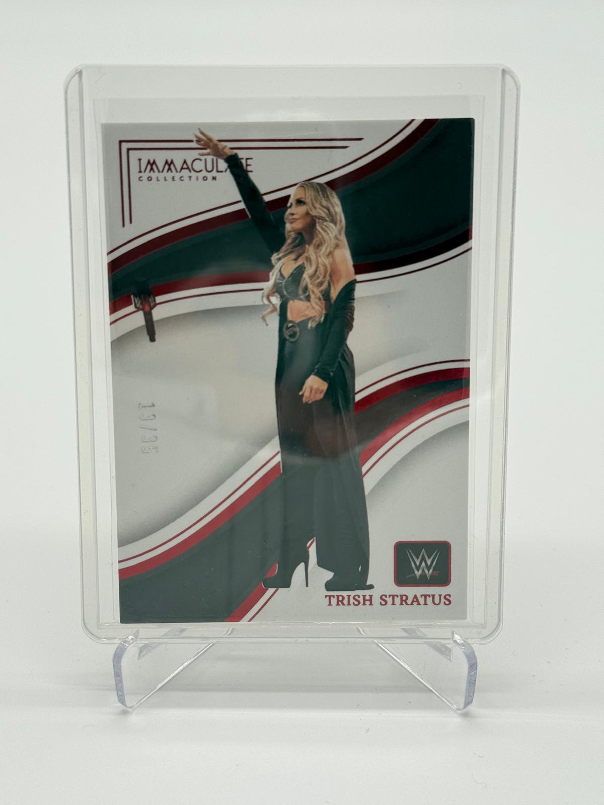 2023 Panini Immaculate WWE Trish Stratus /35