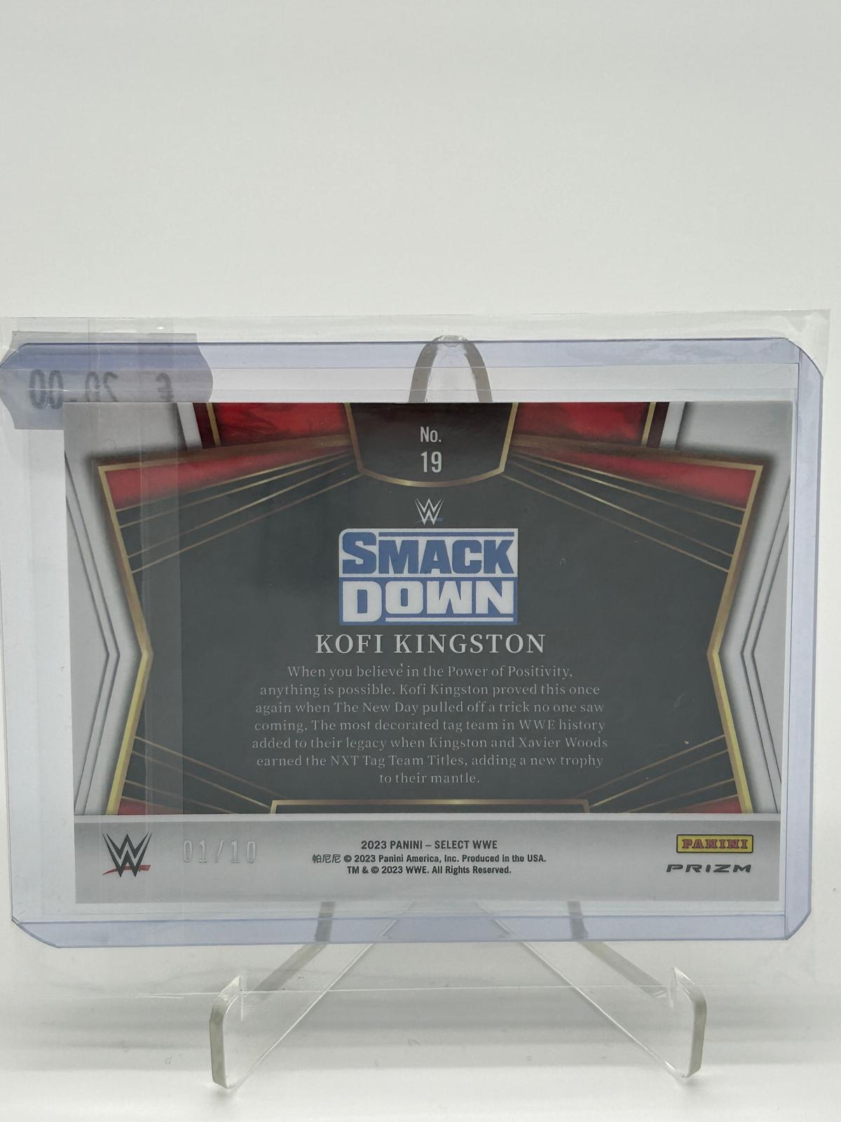 2023 Panini Select WWE Kofi Kingstom /10