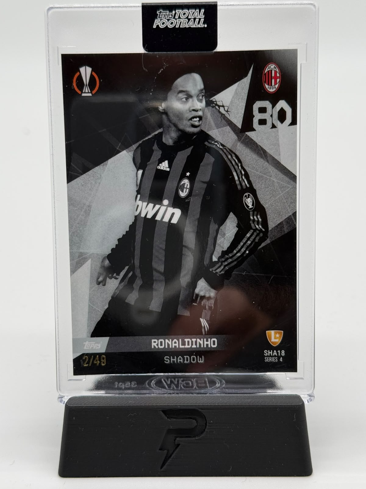 2022-23 Topps Total Football Ronaldinho Shadow 2/49