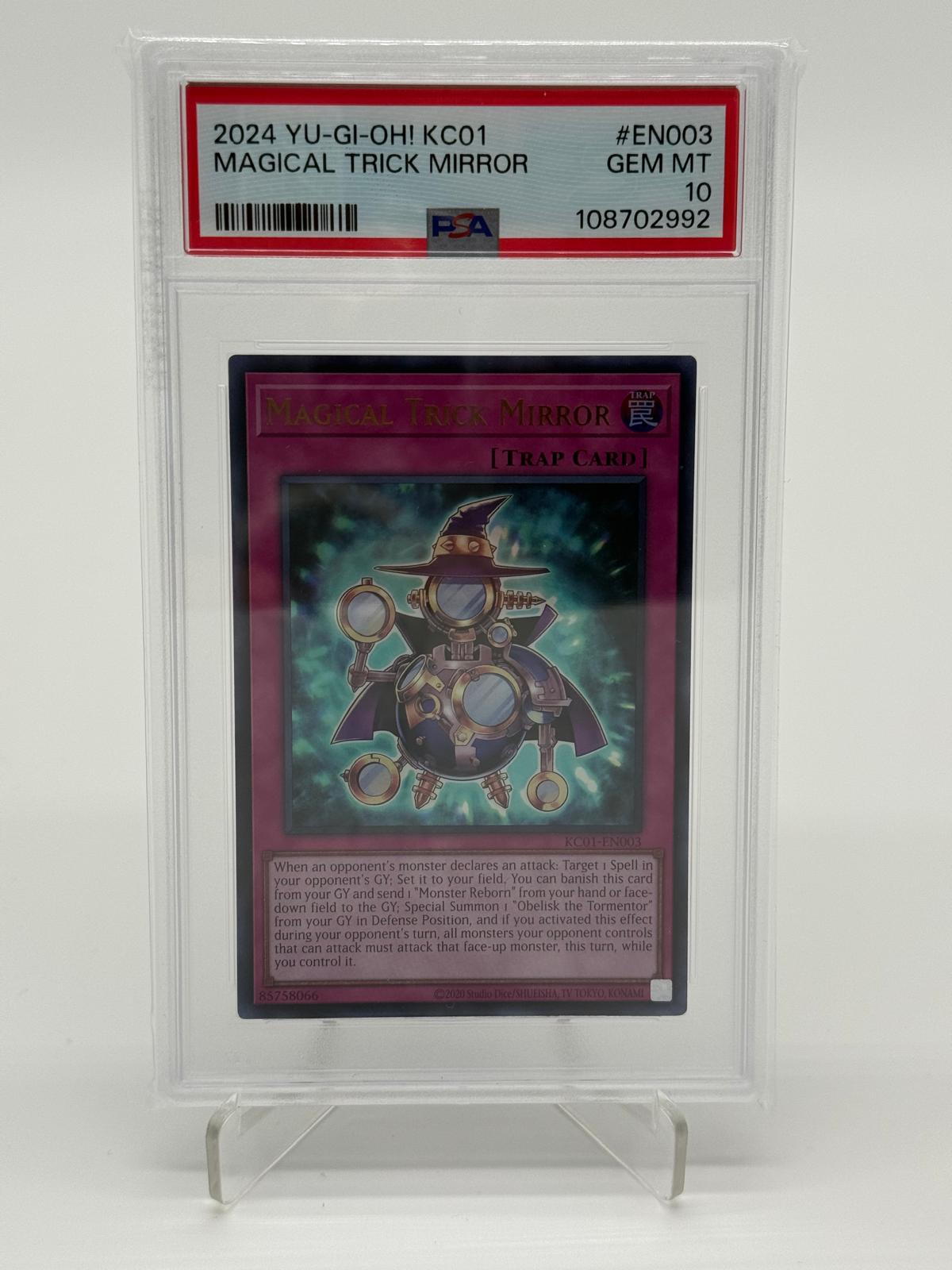 Yu-Gi-Oh! KC01-JP003 Magical Trick Mirror - Ultra Rare - Japanese - Lightly Played