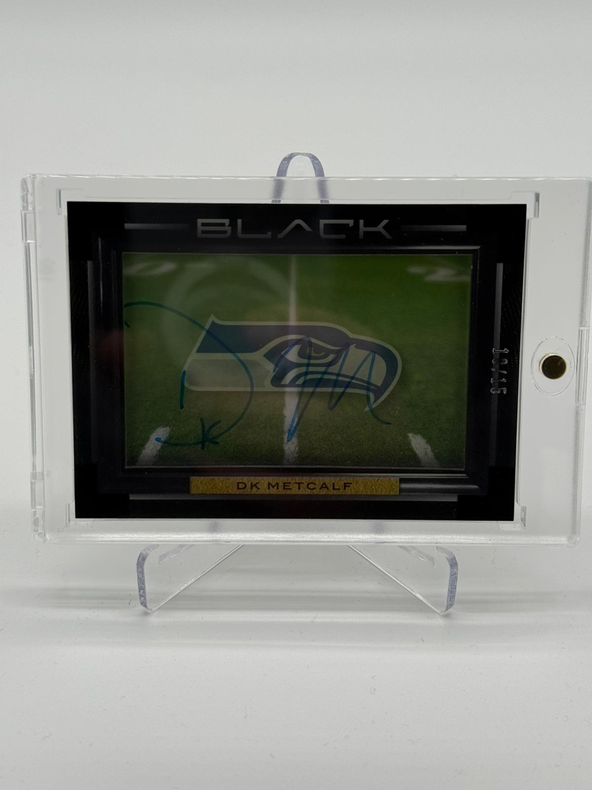 2021 Panini Black Football DK Meatcalf Autogramm 10/15