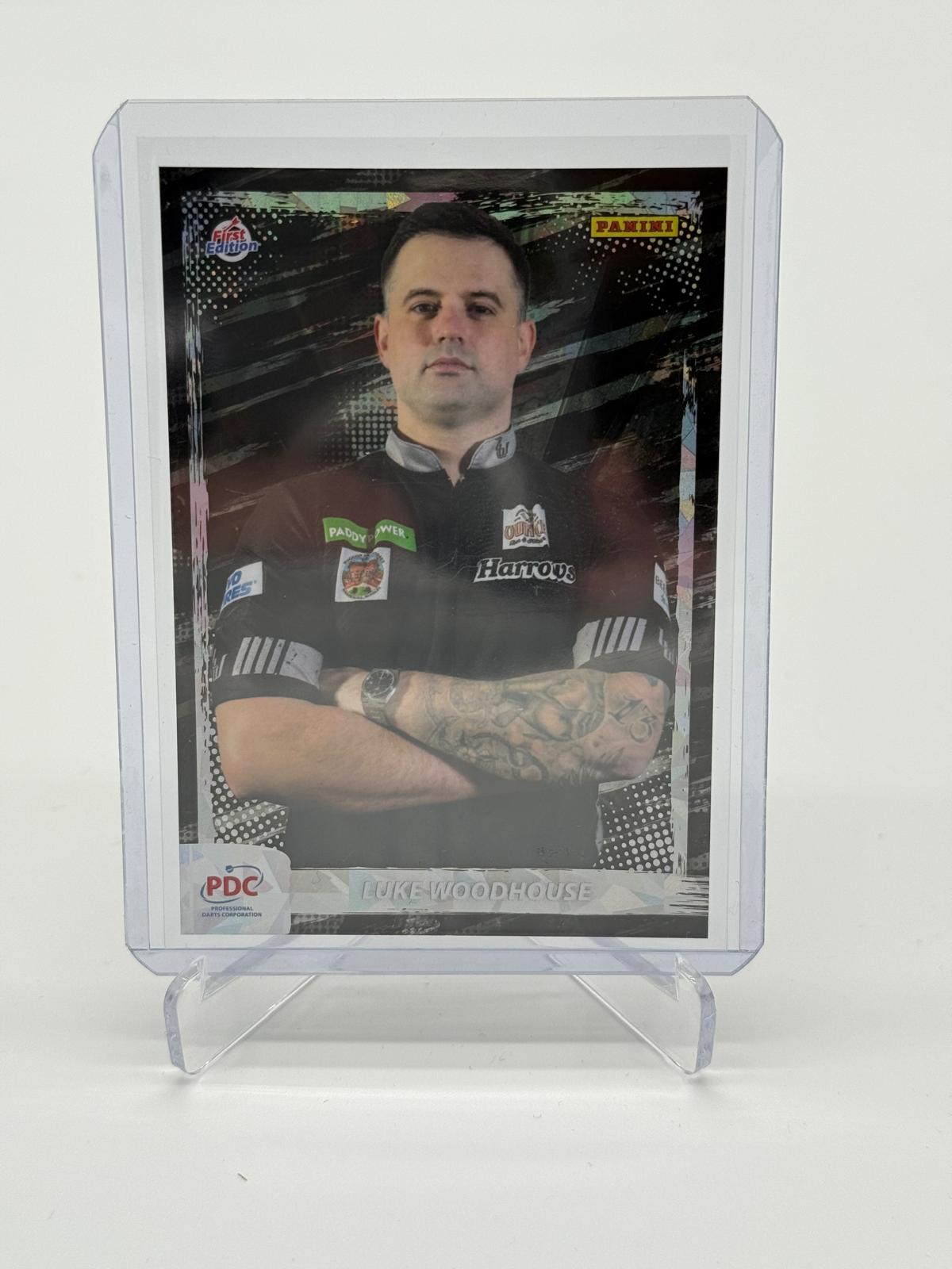 2025 Panini PDC World Championship Luke Woodhouse Cracked Ice