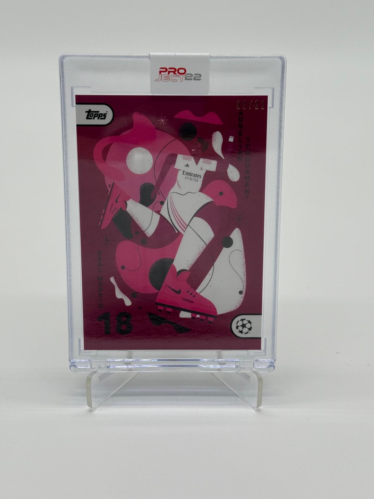 2023 Topps Project 22 Aurelien Tschouameni /22