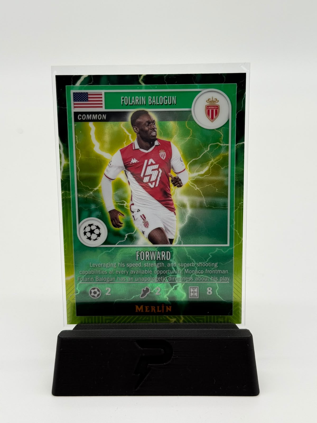 2025 Topps Merlin Folarin Balogun Common