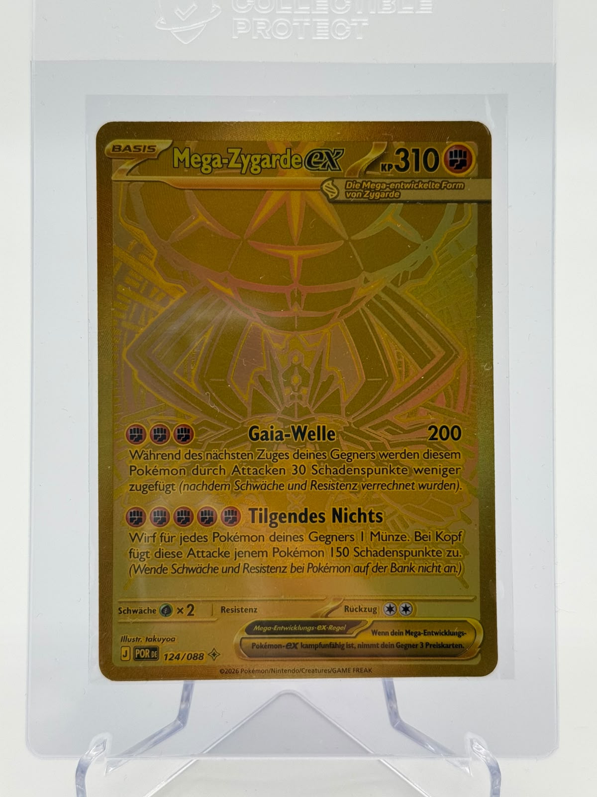 2026 Pokemon Mega Zyrgade EX 124/088 DE