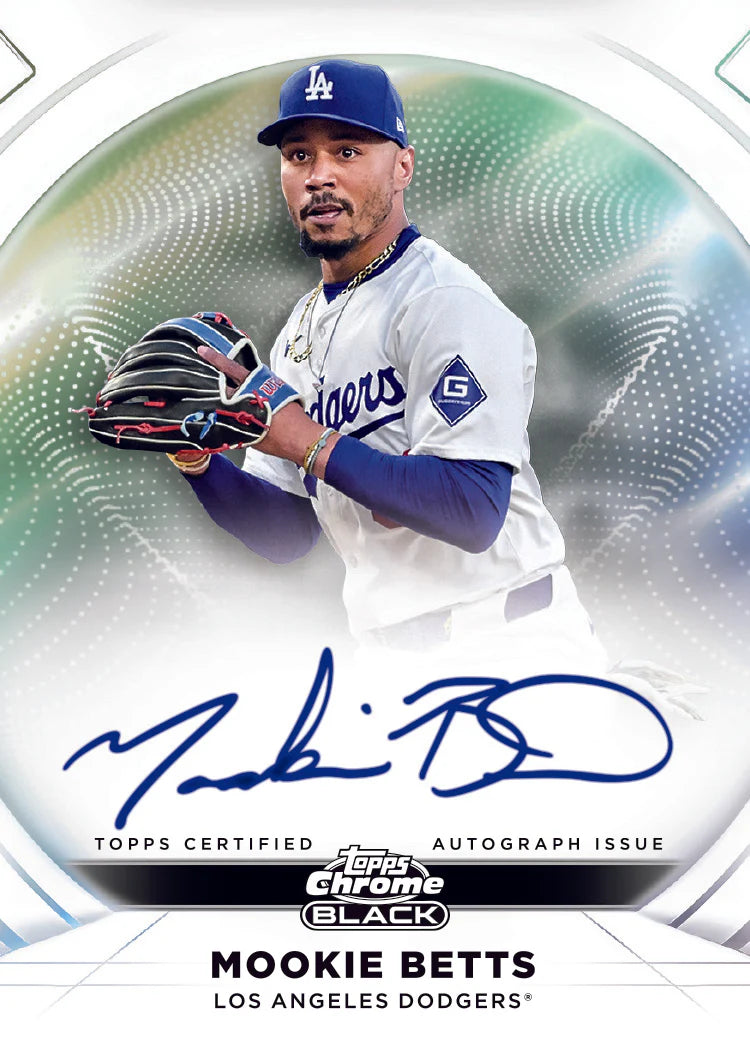2025 Topps Chrome Black Baseball Hobby Box (SEALED)