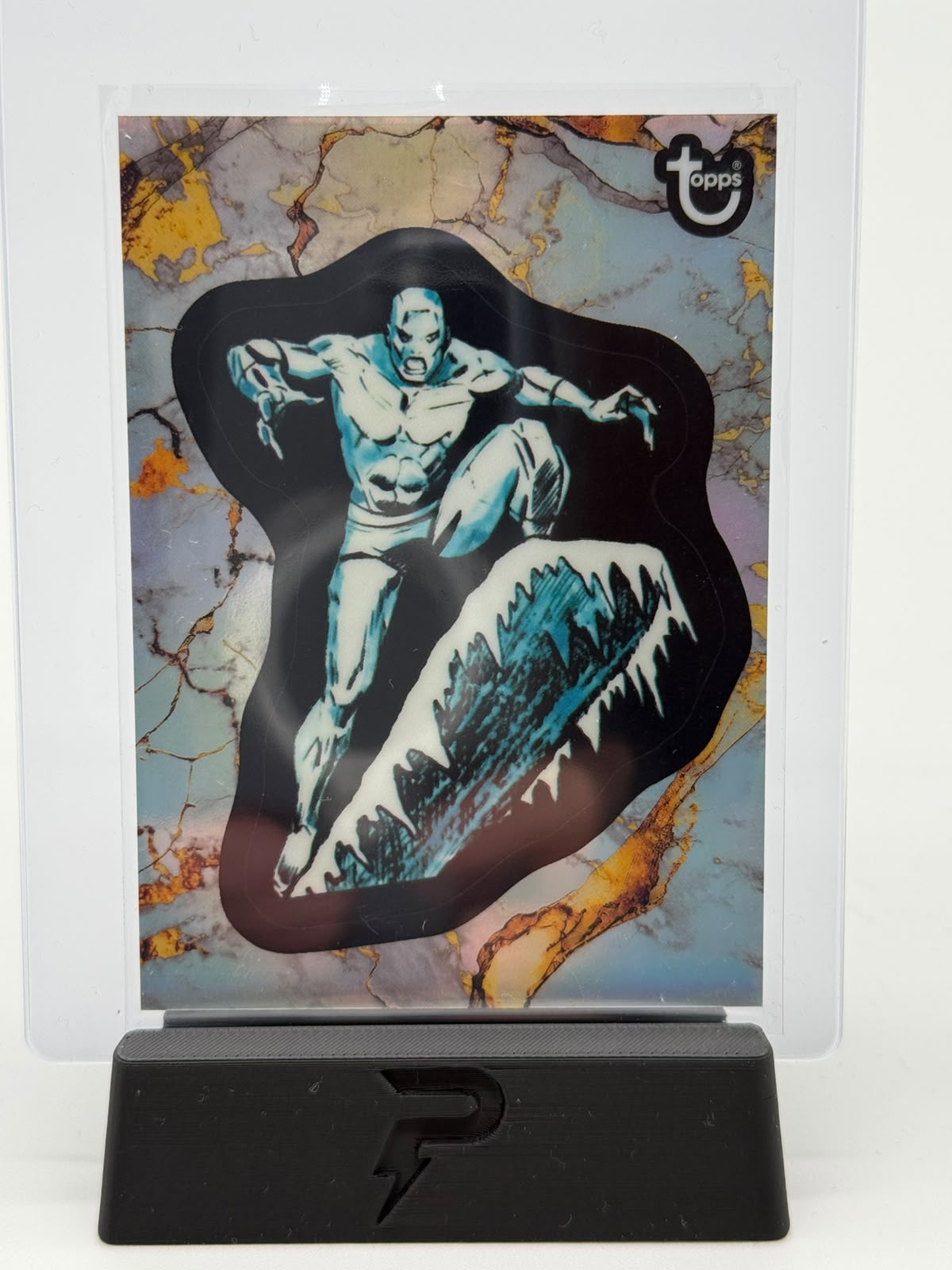 2025 Topps Marvel Comic Book Ice Man 1976 Refractor
