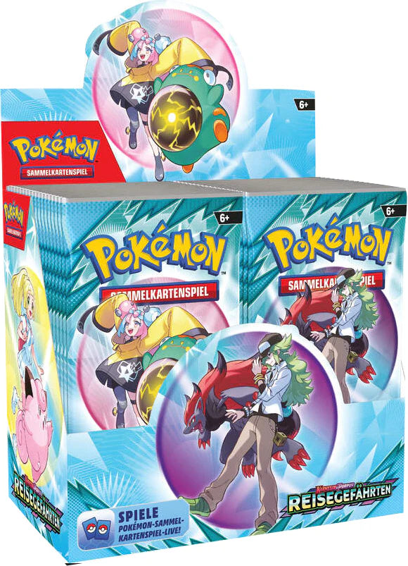 Pokémon Karmesin & Purpur KP09 Reisegefährten Booster Display DE (SEALED)