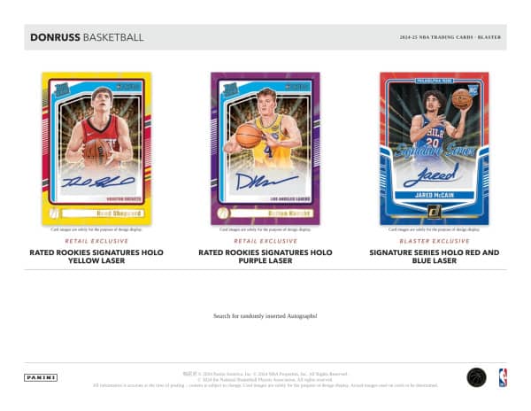 2024-25 Panini Donruss Basketball Retail Box (SEALED)