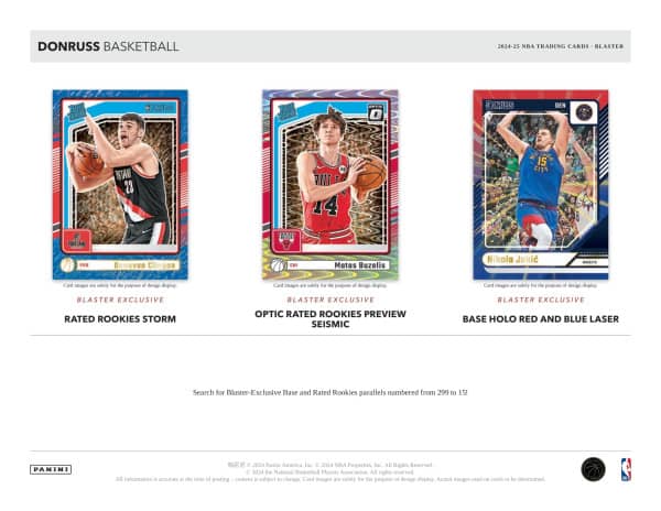 2024-25 Panini Donruss Basketball Retail Box (SEALED)