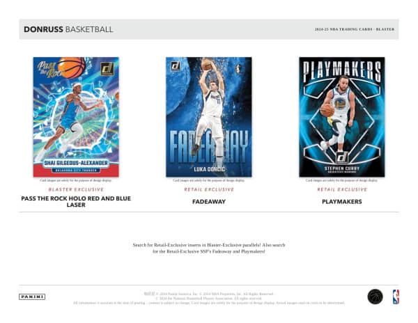 2024-25 Panini Donruss Basketball Retail Box (SEALED)