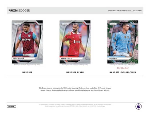 2024-25 Panini Prizm Premier League Breakaway Box (SEALED)