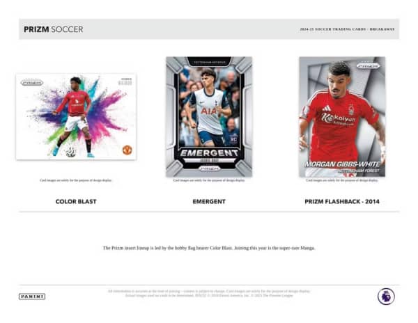 2024-25 Panini Prizm Premier League Breakaway Box (SEALED)