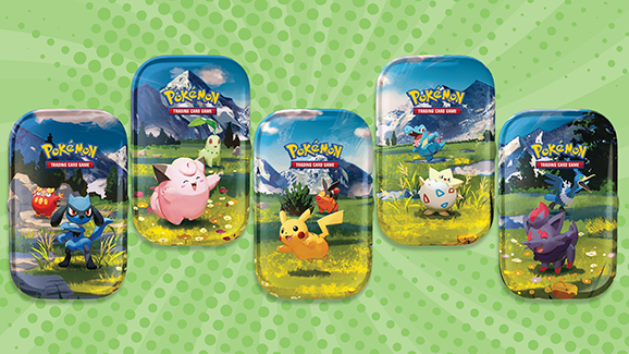 Pokémon Winter Mega Evolutions Ascended Heros Mini Tin EN (SEALED)