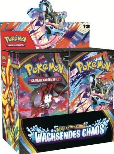 Pokemon Mega Entwicklung Wachsendes Chaos Booster Display DE (SEALED)