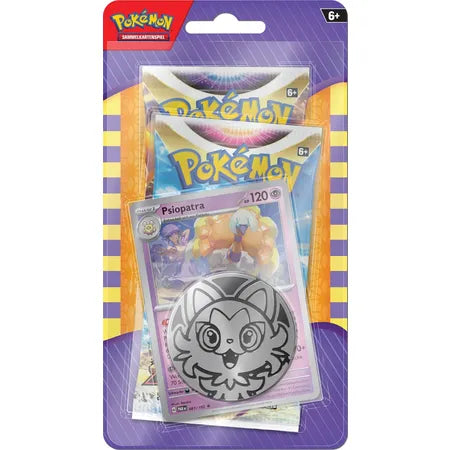 Pokemon Karmesin & Purpur Generic 2-Pack Blister Psiopatra DE (SEALED)