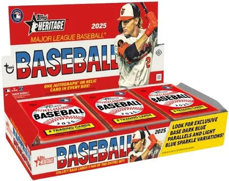 5 Box Mixer 2025 Topps Baseball Pick Your Team (+Free Box)