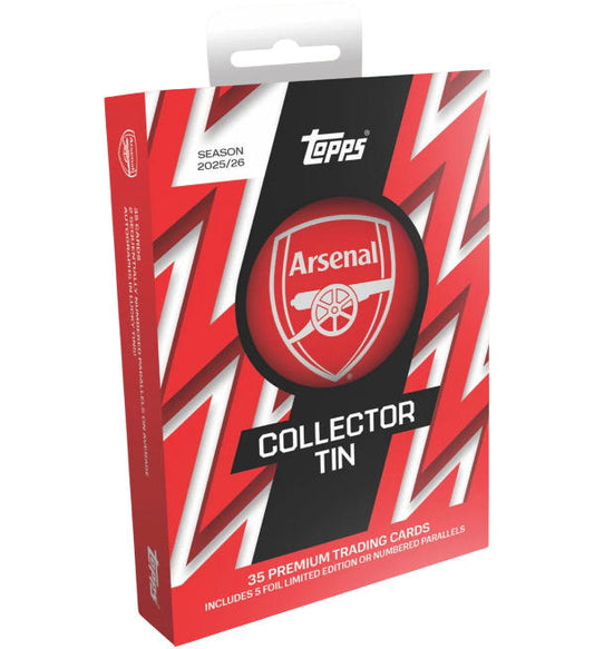 2026 Topps FC Arsenal Collector Tin (SEALED)