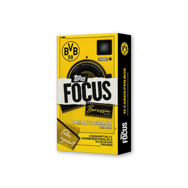 2025-26 Topps Focus Borussia Dortmund Hobby Box (LIVEBREAK)