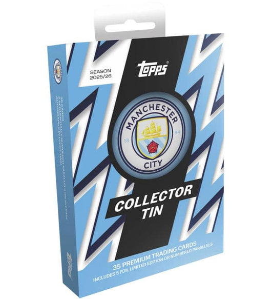 2026 Topps Manchester City Collector Tin (SEALED)