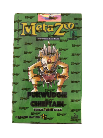 MetaZoo Cryptid Nation 2nd Edition - Pukwudgie Chieftain Tribal Theme Deck ENG