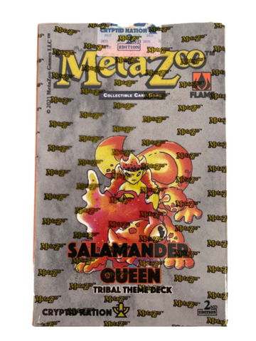 MetaZoo Cryptid Nation 2nd Edition - Salmander Queen Tribal Theme Deck ENG