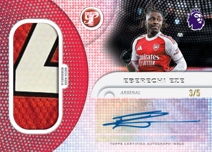 1x 2025-26 Topps Premier League Pristine Hobby Box (LIVEBREAK)