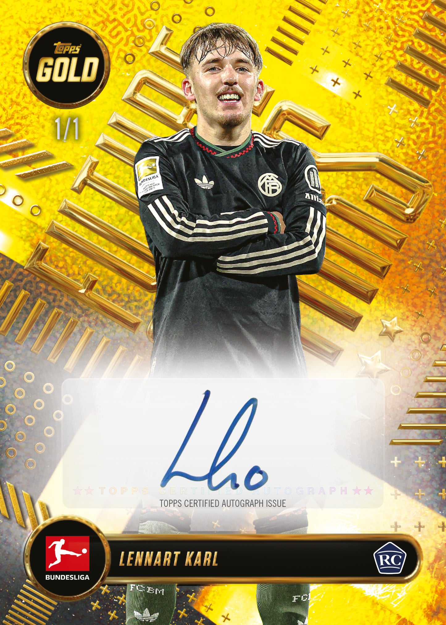 2025-26 Topps Gold Bundesliga Hobby Box (LIVEBREAK)