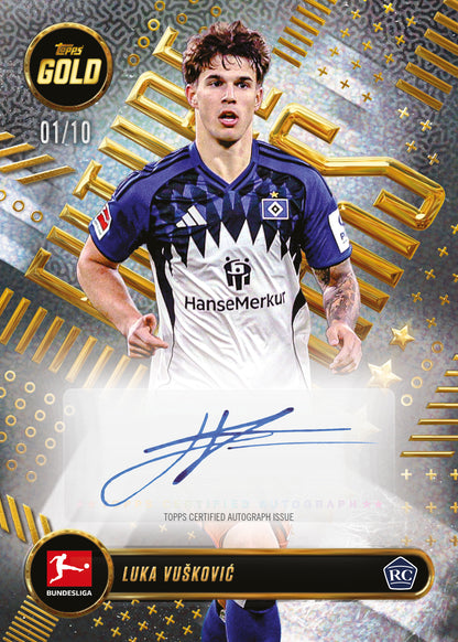 2025-26 Topps Gold Bundesliga Hobby Box (LIVEBREAK)